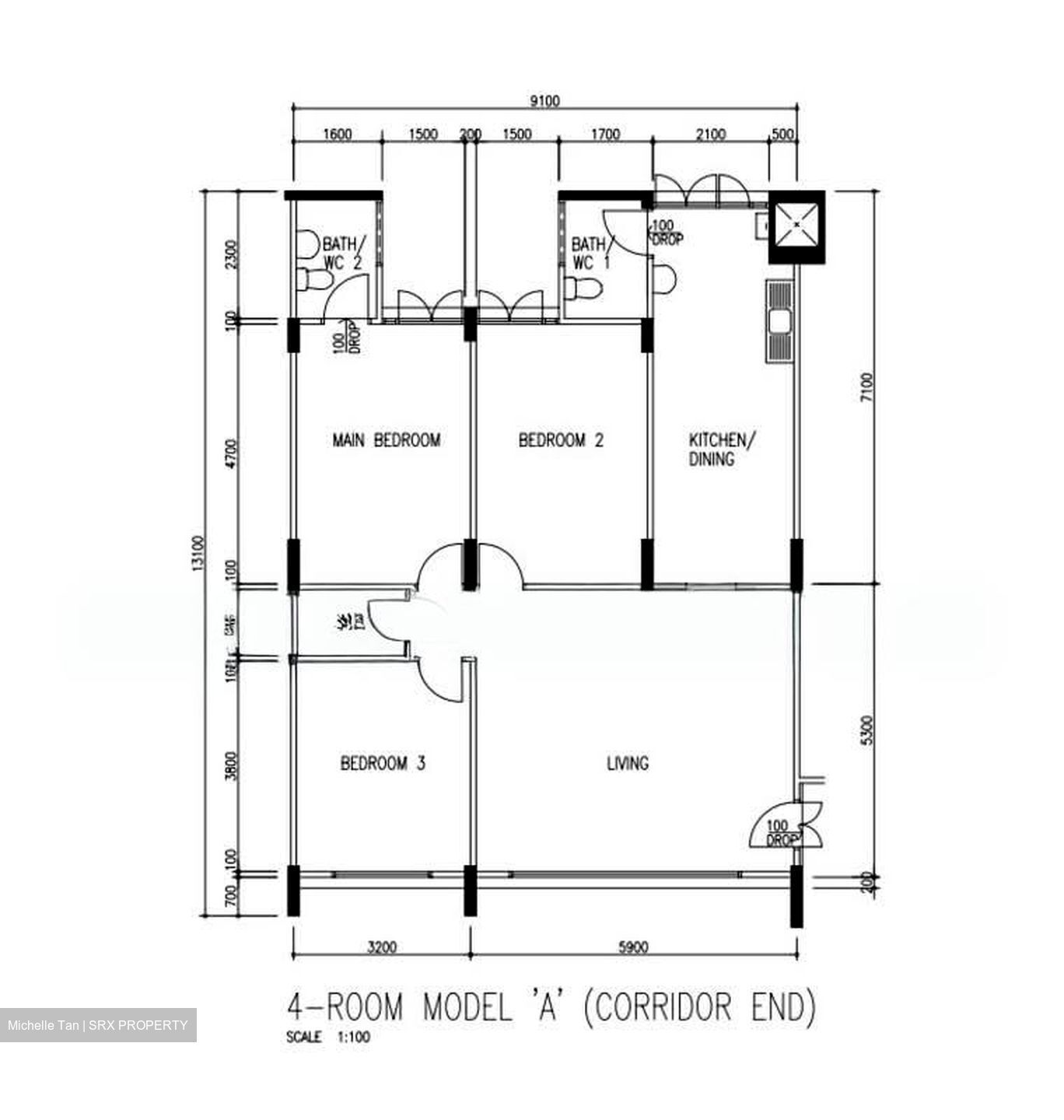 Blk 112 Bishan View (Bishan), HDB 4 Rooms #542946371
